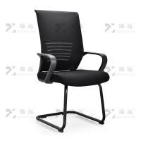 臻远ZY-7744办公椅网椅电脑椅转椅学习椅职员椅 黑色