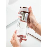 万象 双层玻璃杯 V50L乳白色210ML