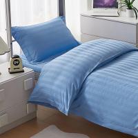 东纺拾光 DF2009-02 150*200cm酒店公寓系列纯棉床上三件套 床上套件 (计价单位:套) 蓝色