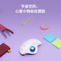 Logitech罗技ERGO M575 商用版人体工学轨迹球鼠标白色