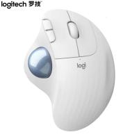 Logitech罗技ERGO M575 商用版人体工学轨迹球鼠标白色