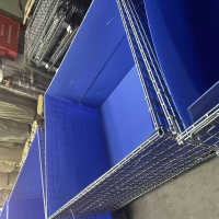 匹牧PM-PJ-0004仓储笼铁笼框周转箱折叠蝴蝶笼配件D系列中空板 配件 防止小产品漏出 单位:个