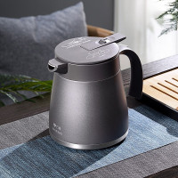 万象 不锈钢真空保温壶/焖茶壶T30水泥灰色1800ML