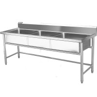 圣托 STTC-MB18A 三星水池 美式款[700宽]三星水池 A(普通配置) 单位:台