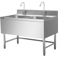 圣托 STTC-EA12B 双星水池 欧式款600宽 双星水池(带围板+水龙头) 单位:台