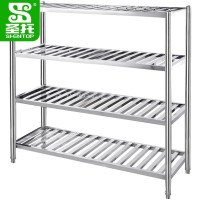 圣托 DJF07 花格货架(1.5米四层)-可组装 单位:台