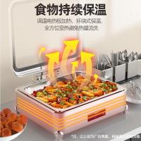 圣托 STYB-FT1 9L单格自助餐炉(长方形一体式数显款) 9L单/双格自选│一体电热数显 单位:台