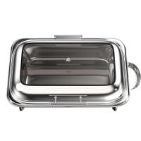 圣托 STYB-FJ1 9L单格自助餐炉(长方形带脚款) 9L单格长方形│透窗掀盖款 单位:台