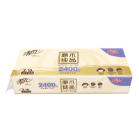清风 原木纯品3层卷筒卫生纸10卷/提