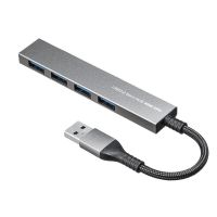 山业(SANWA) USB-S3H423MS USB-HUB (计价单位:个) 银色