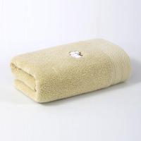 鲸轩 M615 34*74cm 山沐优品潮流水纹 毛巾 (计价单位:条) 绿色