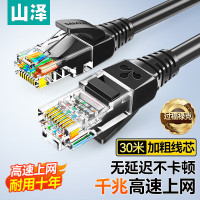 山泽(SAMZHE) SH-1300 高速超五类网线 30.00 米/根 (计价单位:根) 黑色