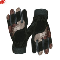 谋福 9183 户外防寒迷彩保暖战术全指手套 迷彩