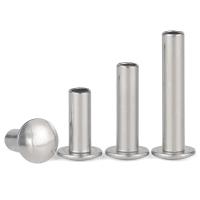 扁圆头半空心铆钉