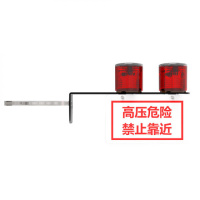 润泰博源 RT-JS751 (双头)IP67 1W LED 12V 太阳能语音警示灯 (计价单位:盏) 红色