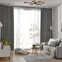 企诺(QINUO) 1000*2000mm 窗帘 1.00 米/块 (计价单位:块) 灰色