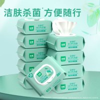 珍爱 AB51A*10 金银花湿巾卫生湿巾 20片*10包 湿巾纸 10.00 包/组 (计价单位:组) 绿色
