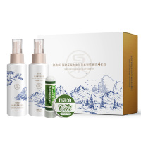 倍依泉 冰川草本套装4件套 (冰川草本驱蚊液100ml+冰川草本花露水原液100ml+劲爽薄荷鼻舒1.5g+3
