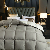 汉司家纺 云逸之羽 羽绒150*200cm 6斤 被子 (计价单位:件) 银灰色