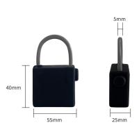 杜克恩 FR-037 锁梁尺寸50mm*40mm*5mm 挂锁 (计价单位:个) 黑色