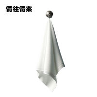 情往情来 QWQL-3302 棉 30*30cm 毛巾 (计价单位:条) 白色