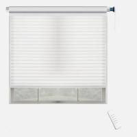 杜克恩 DKECLD-01 1m*0.25m 遮光丝柔百叶 窗帘 1.00 米/个 (计价单位:个) 白色