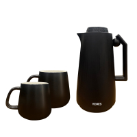 菲驰(VENES) FC668FR 保温壶马克杯套装 1.00 个/套 (计价单位:套) 黑色