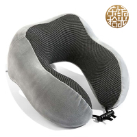 东纺拾光 DF-1021 U型枕 三代素色磁布冰丝系列款 枕头 1.00 件/个 (计价单位:个) 灰色