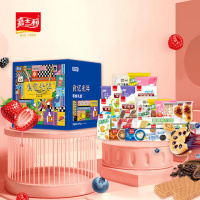 嘉士利 深烘咖啡豆饼干营养早餐饼干代餐零食独立包装 零食礼盒-食忆光年2076g