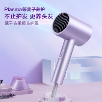 美的(Midea)美的等离子吹风机护发速干冷热风不伤发小型家用电吹风筒FJ306 极光紫 FJ306