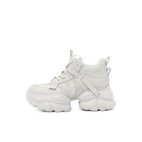 森达女鞋户外休闲靴女春季百搭运动风厚底休闲鞋