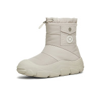 天美意女靴厚底户外潮酷百搭靴子保暖女雪地靴冬