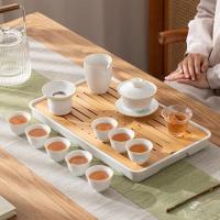 苏氏陶瓷(SUSHI CERAMICS) J0139 脂白简约功夫茶具200m1(单位:套)