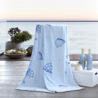 红豆 HDT-1901惬意搭搭毯 蓝色 100*150cm