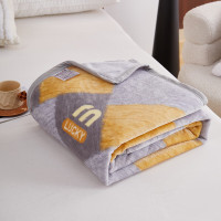 彼加曼 BGM-ZD002 巴洛克雪棉绒毯 100*140cm