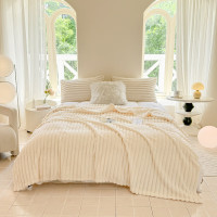 南方生活Southlife 兔毛绒多功能毛毯-淡雅生活 180*200cm