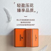 植护 悦色橙菱形格子压花纸面巾90抽 5包