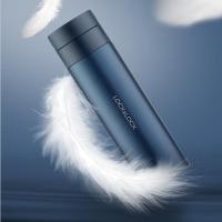 乐扣/家用品黛晶后弹盖保温杯蓝色420ml LHC6522FU