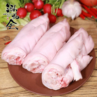 泓花会散养365天谷饲泰山黑猪猪蹄500g*3袋