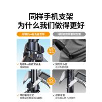 绿联手机支架直播落地自拍杆三脚架摄影多功能拍照视频录制户外便捷立式俯拍支撑架2.2米