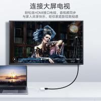 绿联Type-C扩展坞双屏同显USB-C转HDMI/VGA转接头转换器高清4K投屏器