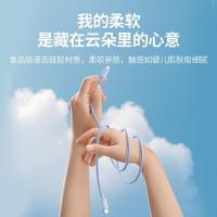 绿联MFi认证苹果快充PD20W数据线通用iPhone13/12手机Type-C充电线薄荷绿40226