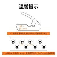 绿联七类网线屏蔽水晶头7类万兆网络接头50U镀金工程级RJ45电脑网线连接器CAT7两件式接头10个
