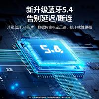 绿联USB蓝牙适配器5.4发射器天线款蓝牙音频接收器适用台式机电脑蓝牙模块连键鼠耳机音响免驱120米