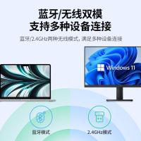 绿联无线蓝牙双模鼠标适用苹果Mac华为荣耀笔记本电脑iPad平板鼠标台式机轻音办公便携鼠标