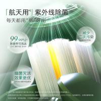 素士电动牙刷成人款声波震动牙膏旅行深度清洁送男友女友礼盒D2小团扇刷绿色