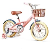凤凰儿童自行车14/16/18寸男女宝宝小孩单车中大女童公主款儿童车16寸粉色