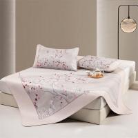 博洋(BEYOND)家纺头层牛皮席单件凉感空调席可折叠沪印花牛皮席单件套—温雅180cm*200cm