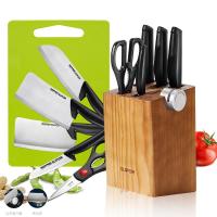 苏泊尔(SUPOR)厨房刀具套装尖峰系列不锈钢全套菜刀套装组合家用TK1520Q刀具6件套