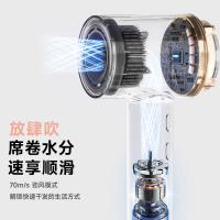 奔腾(POVOS)吹风机家用电吹风筒新一代大功率高速负离子速干低噪音H100柔雾粉女友